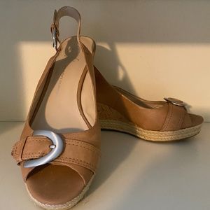LAST CHANCE: Franco Sarto Tan Kendra Espadrilles - Size 10.5